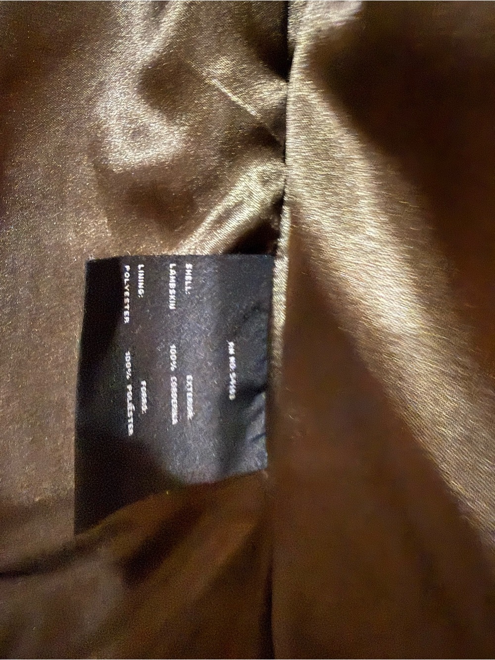 Vintage butter soft Marc New York Women's Olive-Brown Leather Zip Jacket - Picture 5 of 6